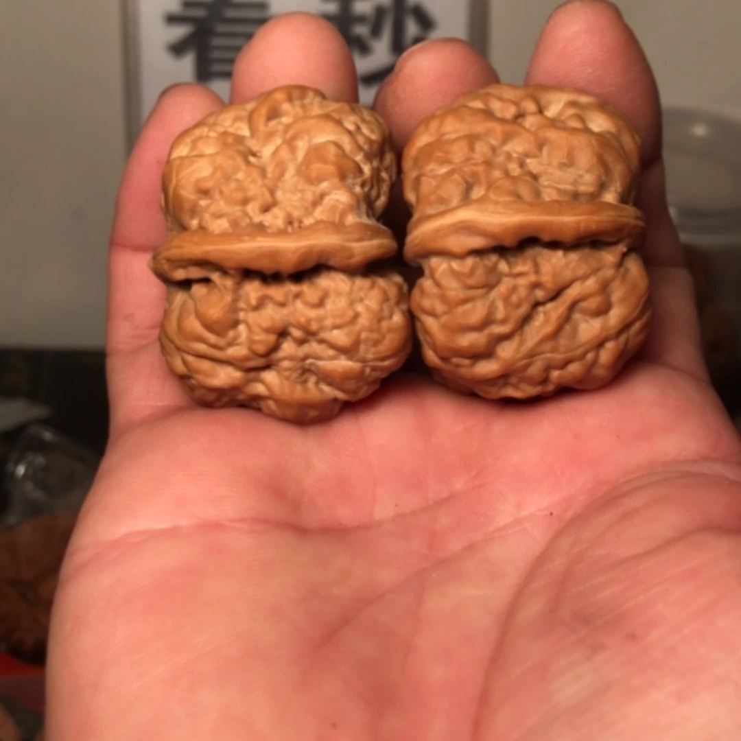【闪购商品】文玩核桃把件蛤蟆头40