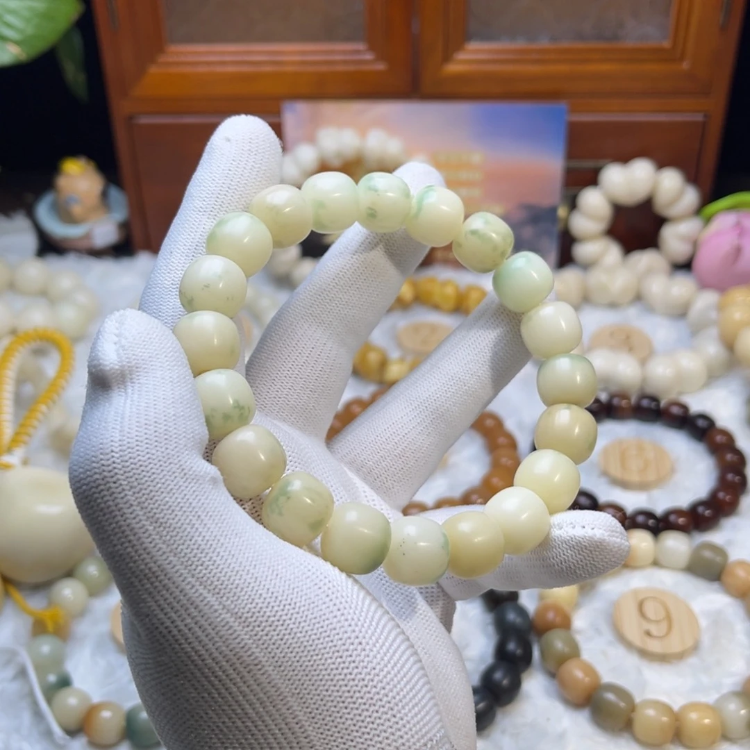 菩提根/象牙果手串467微瑕