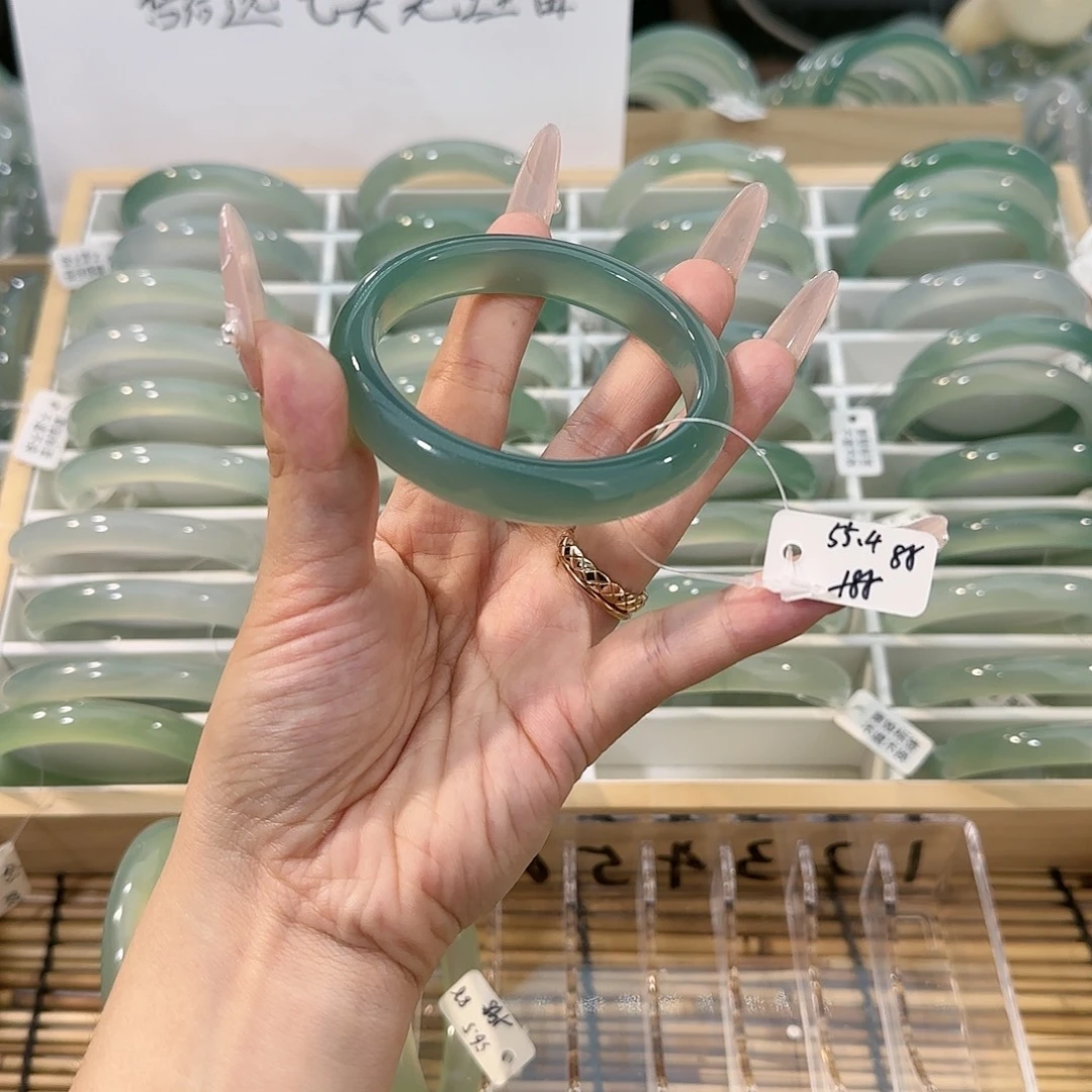 手镯玛瑙/玉髓未镶嵌圈口55.4