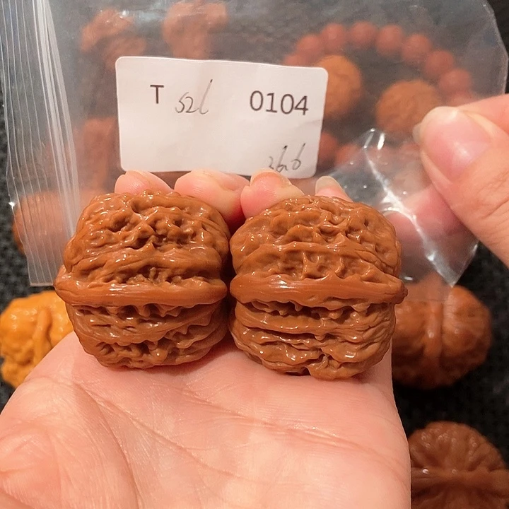 文玩核桃吊坠四座楼36