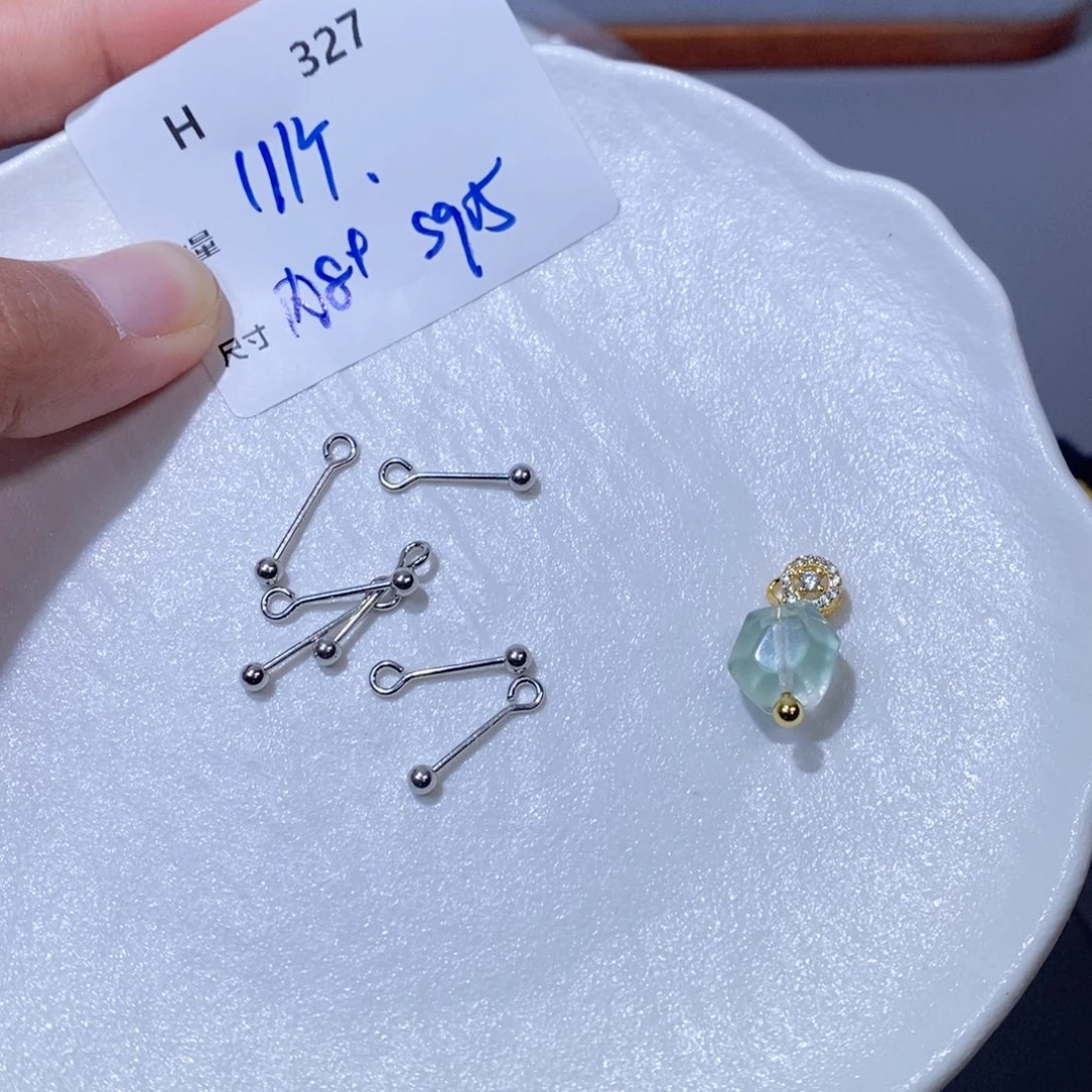 银S925镶嵌颈饰水晶H327