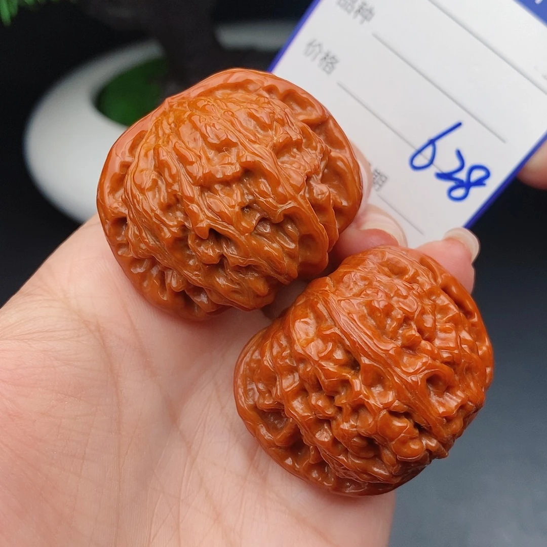 把件文玩核桃41球白99