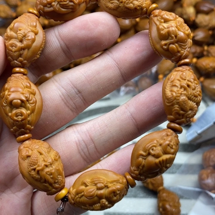 手串/手链橄榄核橄榄核雕工艺手串