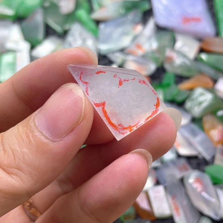 定制翡翠未镶嵌天然缅甸翡翠