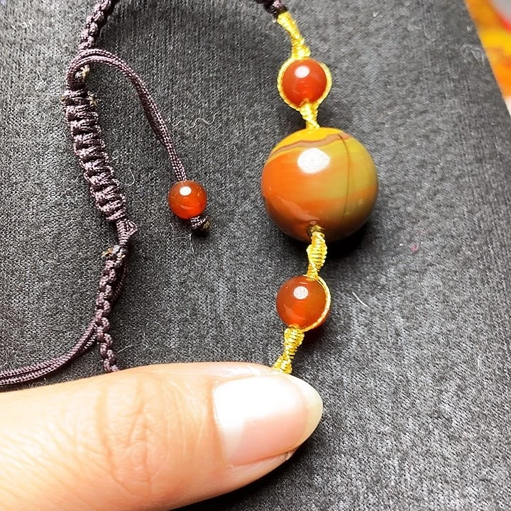 玛瑙/玉髓未镶嵌手链