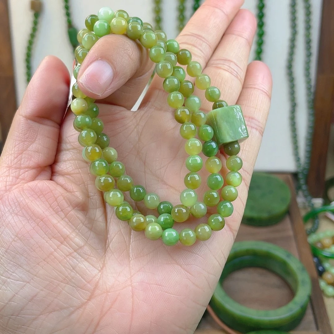 未镶嵌手链和田玉6