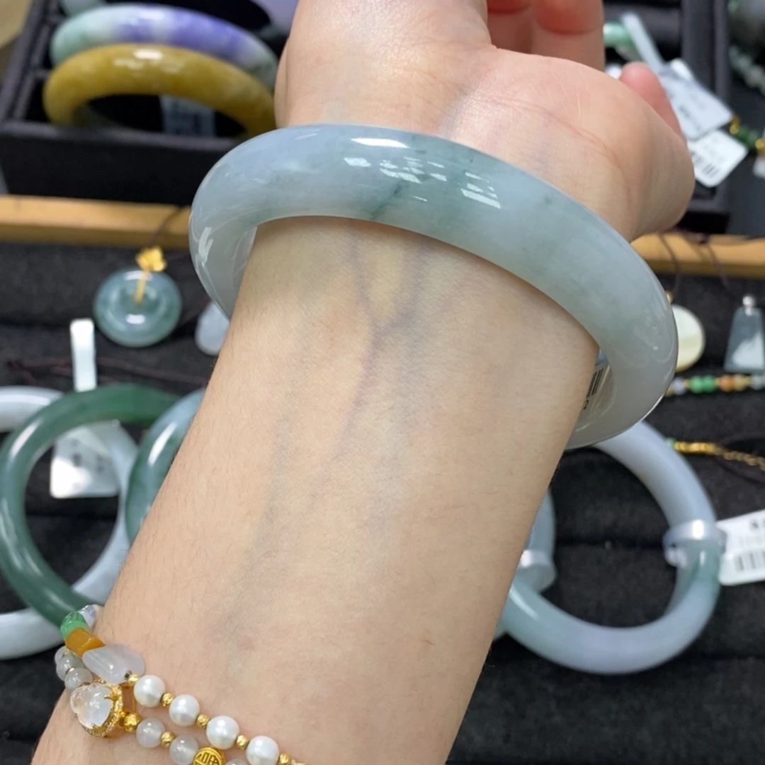 未镶嵌手镯翡翠卡58.4