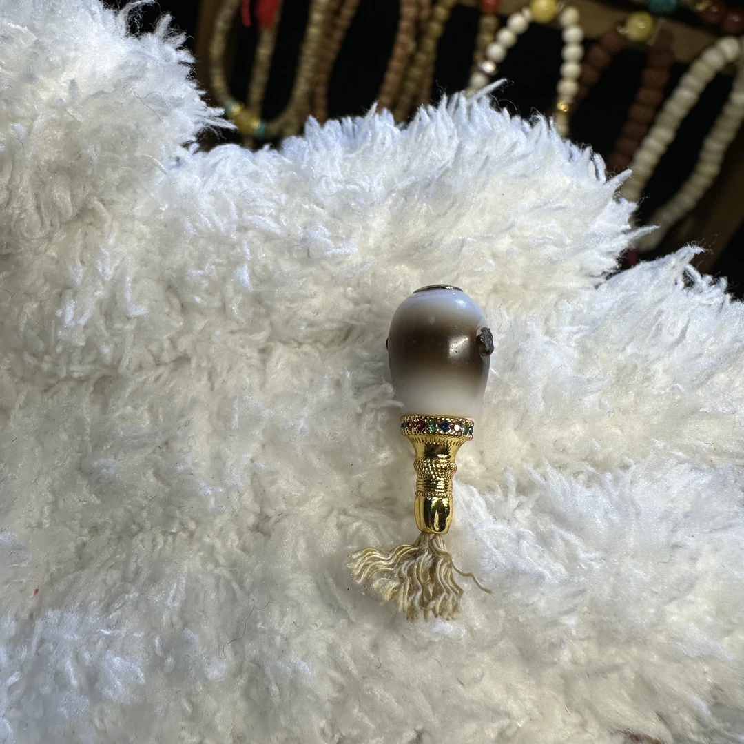 珠改三通108手持配饰对孔1.0孔道1.2