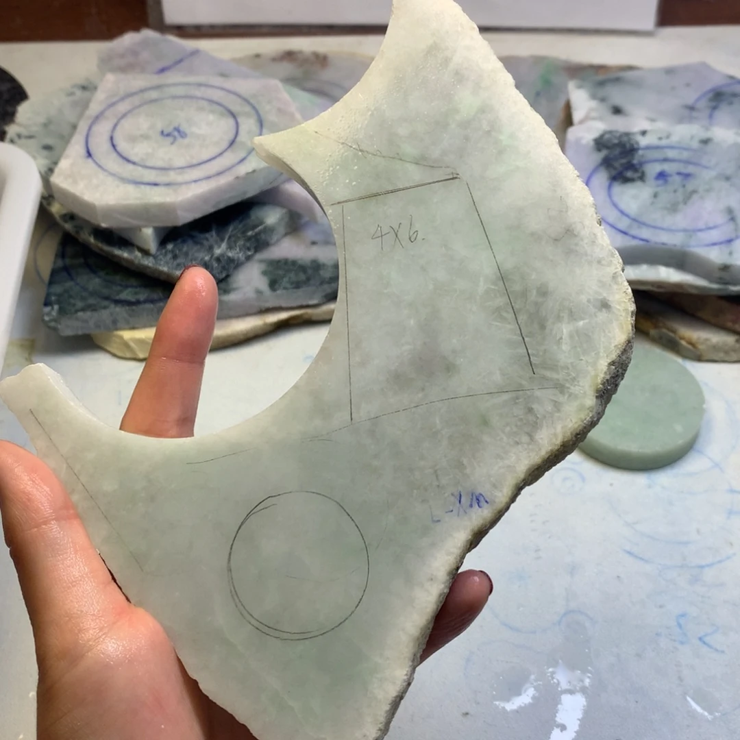 裸石翡翠翡翠裸石