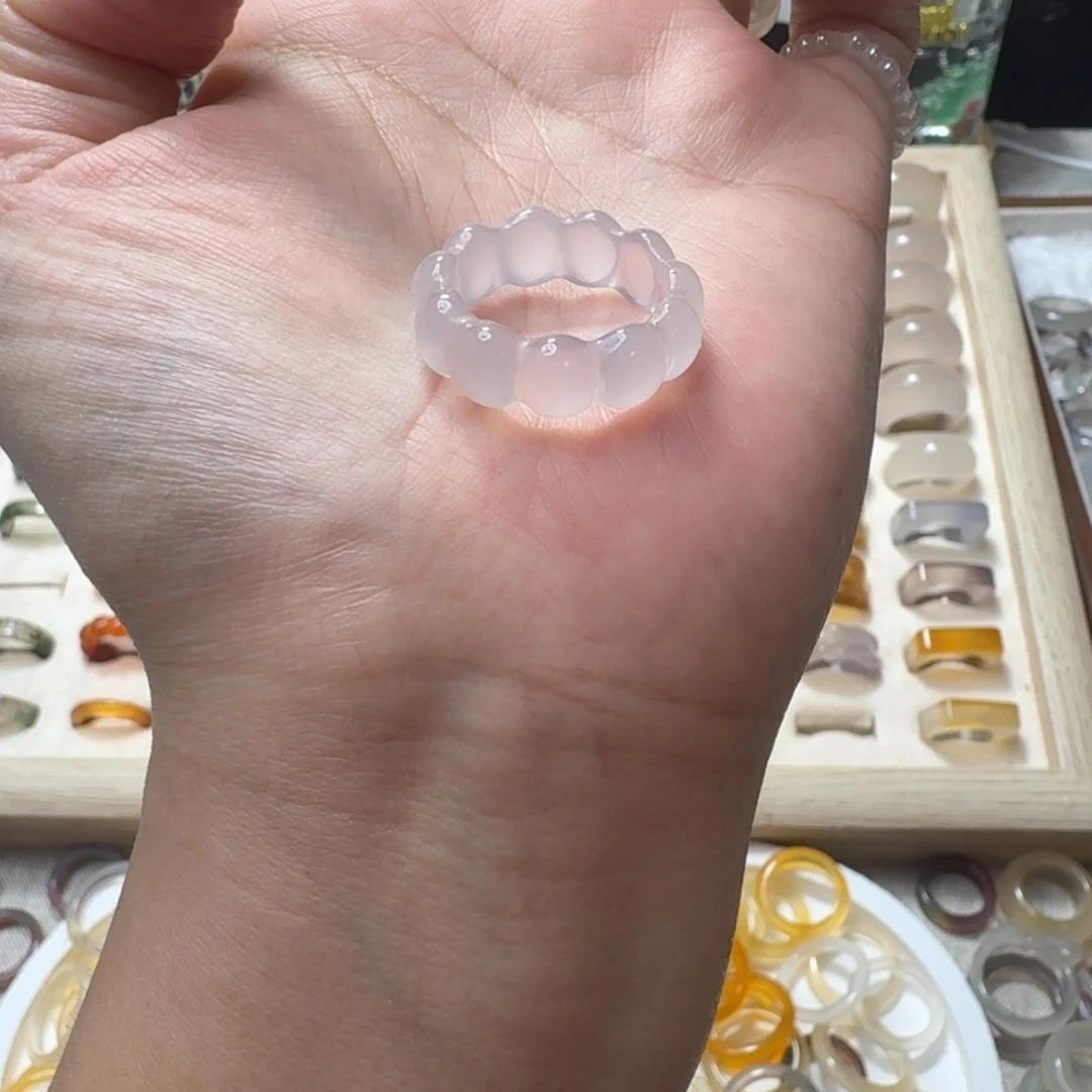 合金戒指玛瑙/玉髓830港17