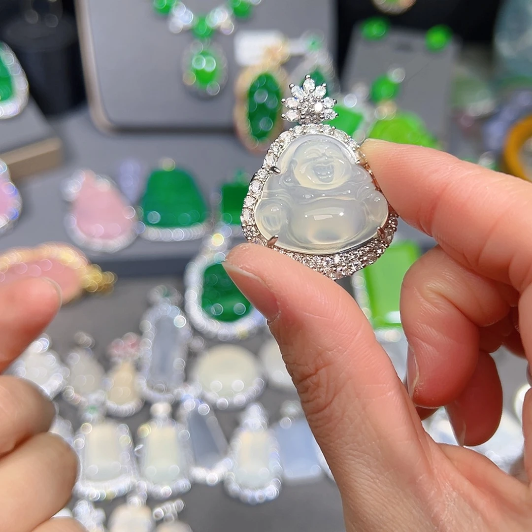 玛瑙/玉髓合金颈饰