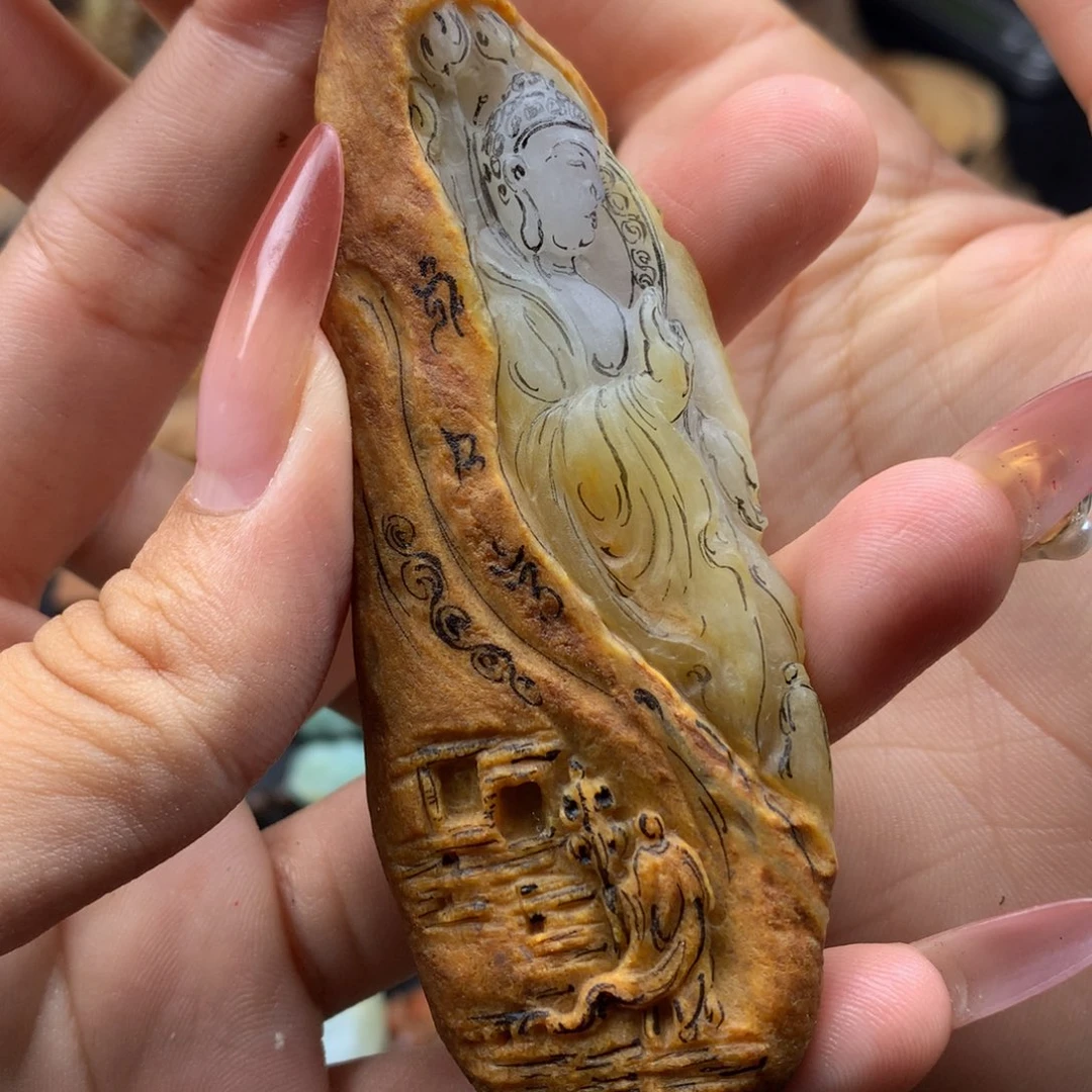 用***2定制翡翠未镶嵌翡翠