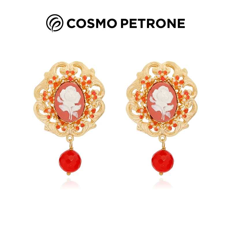 AZLOOK 铜合金项链 【意大利进口】COSMO花神诗章系列耳环