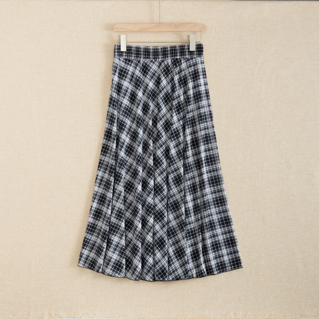 2025夏季新款显瘦宽松大裙摆 a 字裙时尚洋气 中长裙