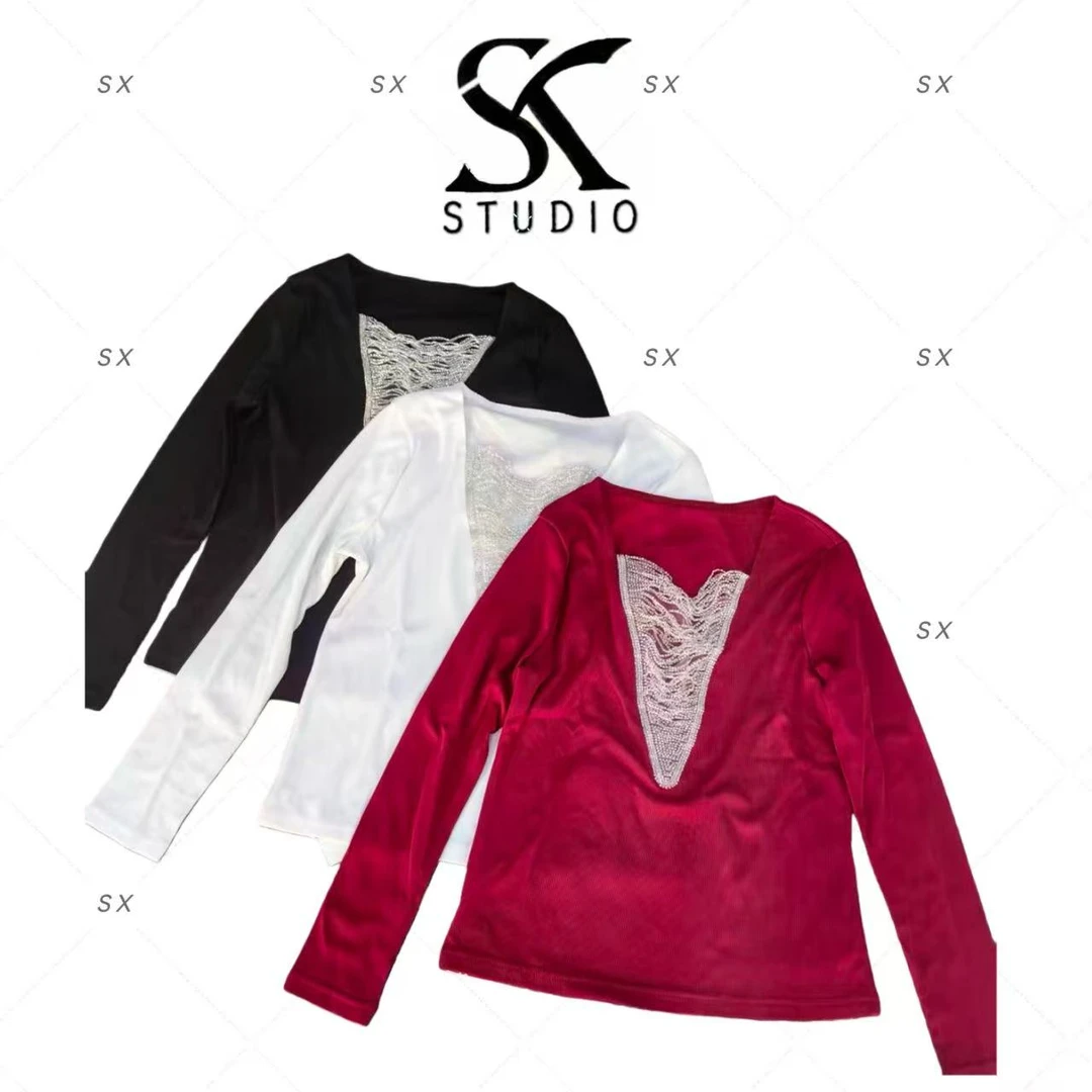 9520轻奢女款时尚百搭上衣SXZY-2503