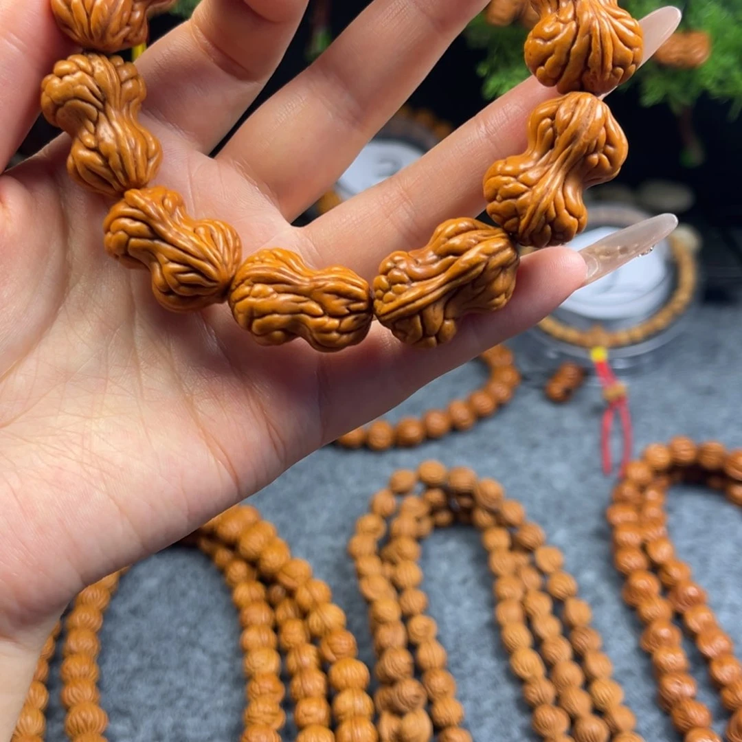 文玩核桃吊坠桃核单圈