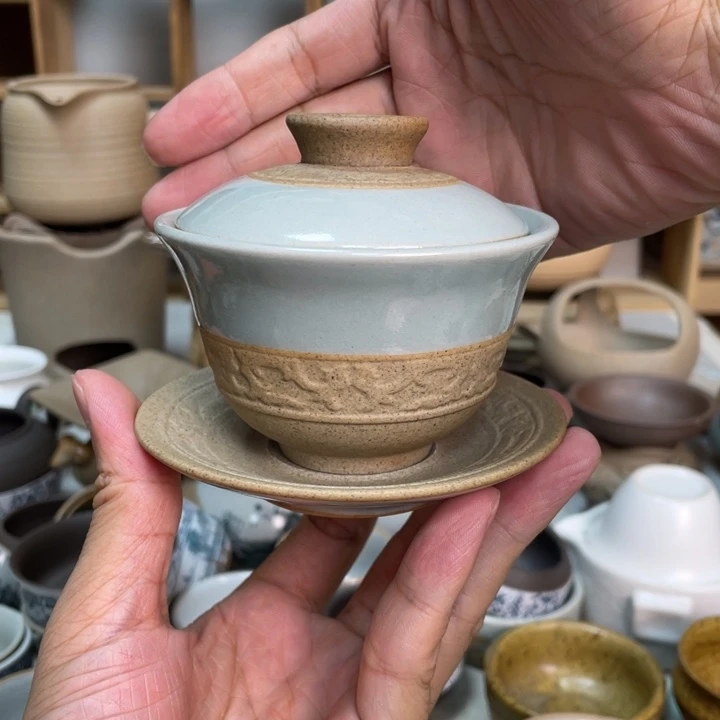 壶老段烧茶器茶具！
