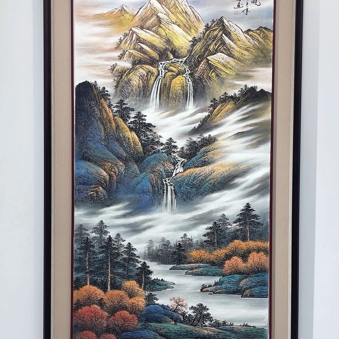 国画凌行志老师手绘国画精品