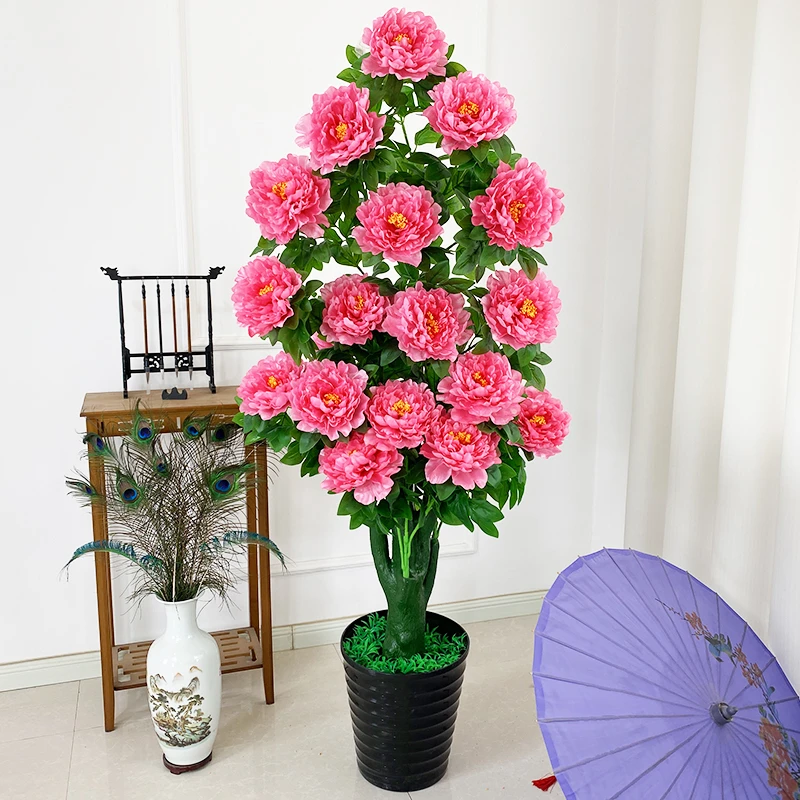 仿真绿植盆景盆栽大型客厅摆设落地假花室内装饰假树家里家居塑料