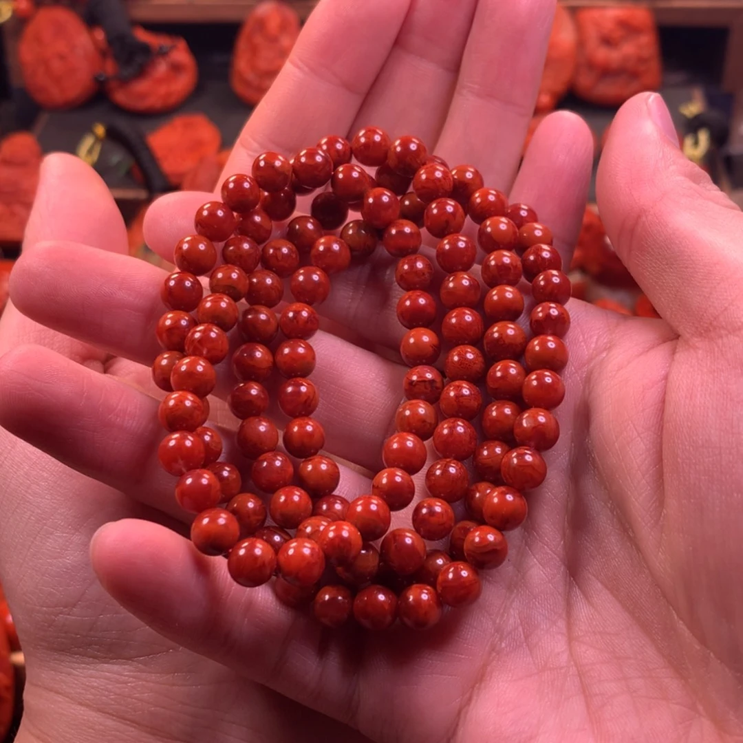 【闪购商品】未镶嵌高品多圈南红玛瑙