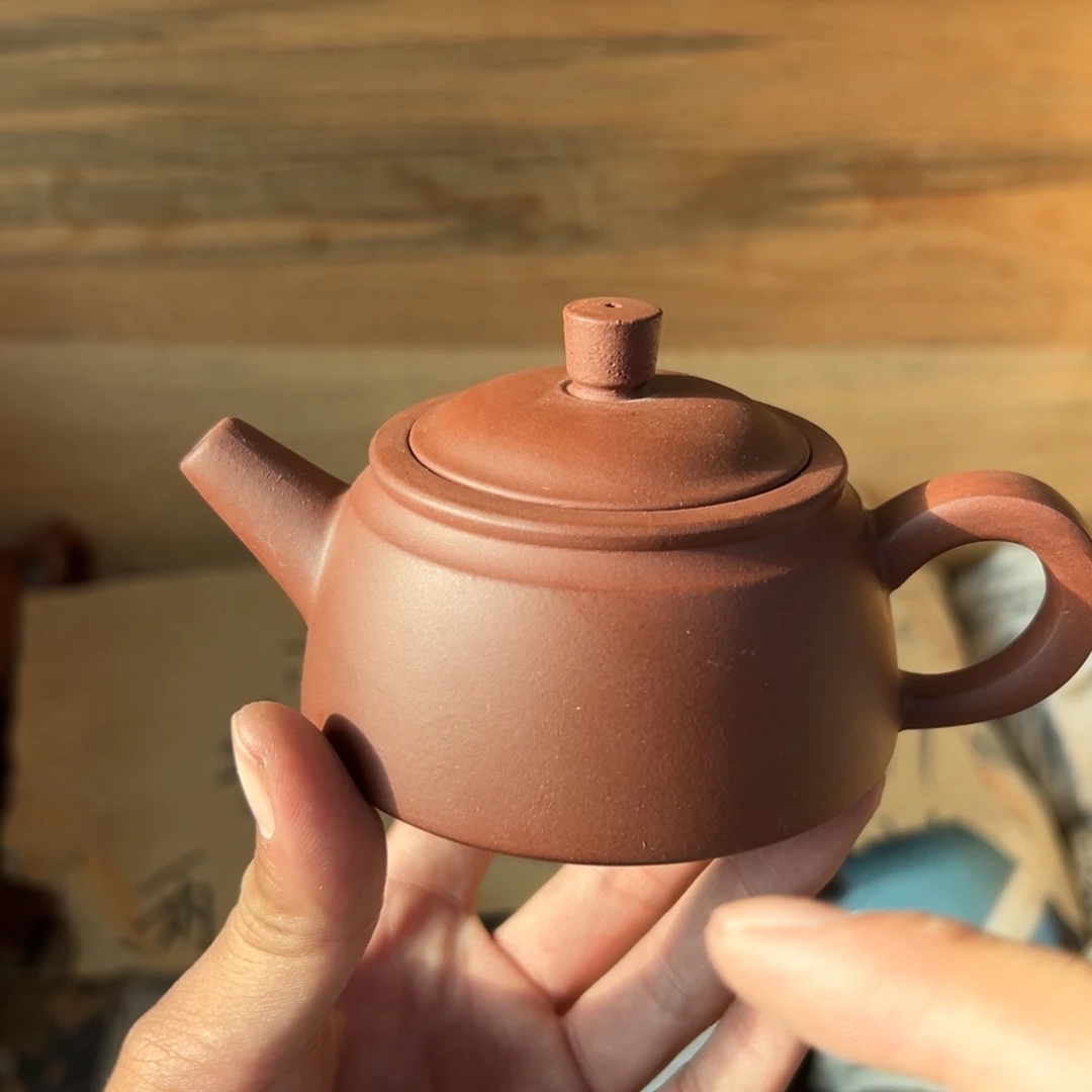 紫砂茶壶老厂紫砂壶一件！