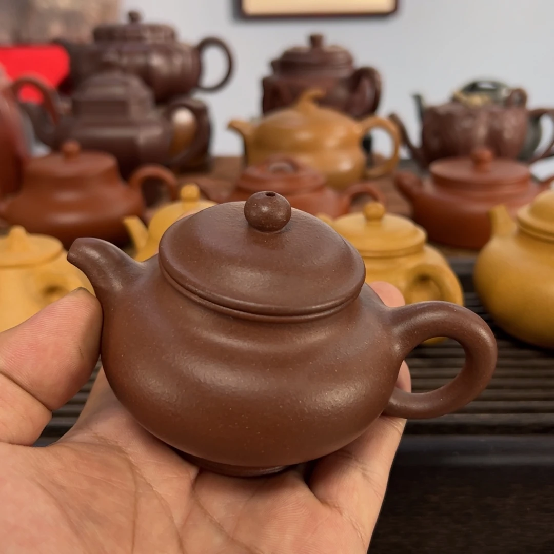茶壶紫砂全手制作