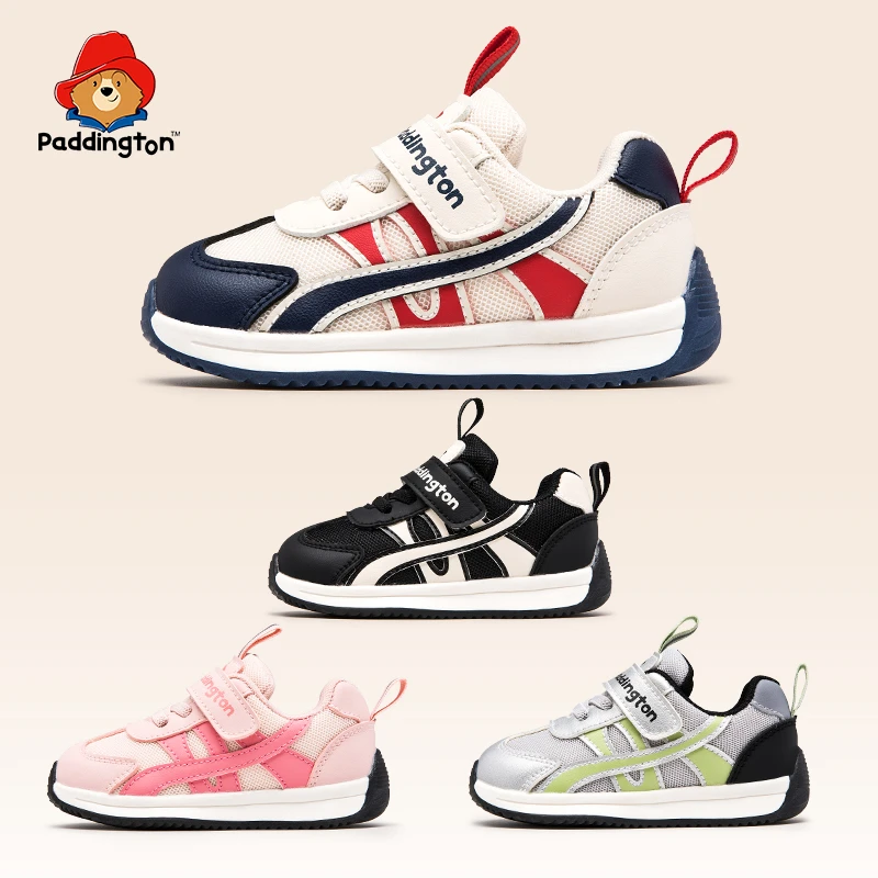 帕丁顿熊儿童运动鞋防踢秋季学步鞋男宝休闲鞋轻便软底户外运动鞋