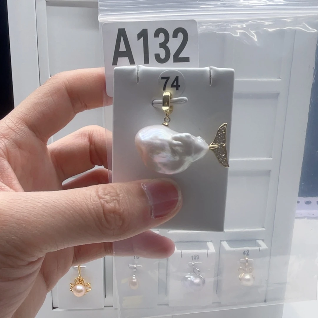 淡水珍珠颈饰合金