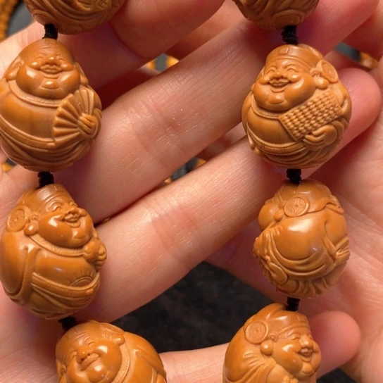 橄榄核手串/手链福财神