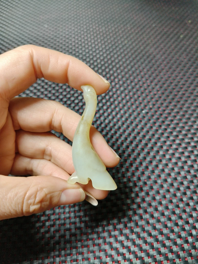 新疆和田玉白玉挂件