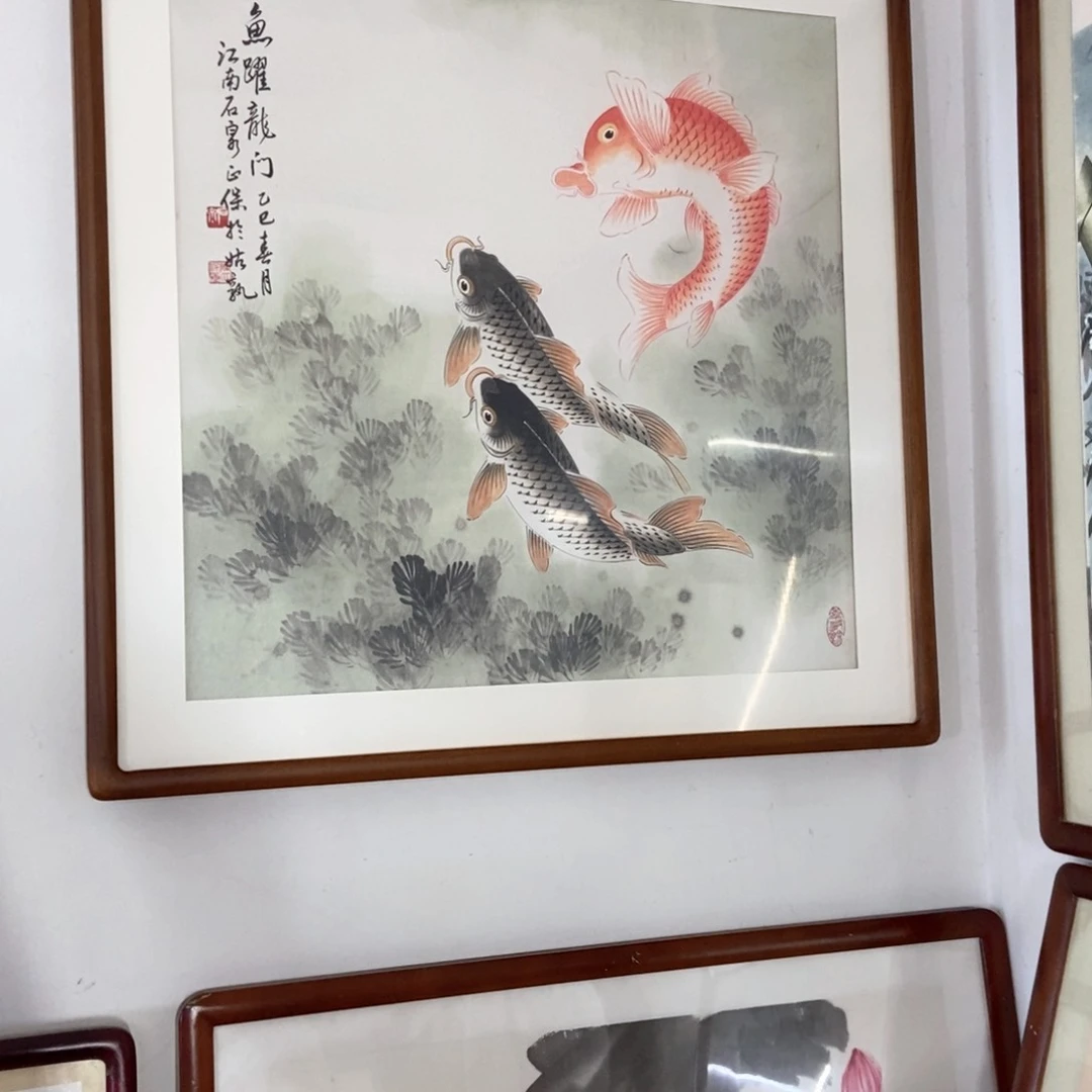 国画五**雨陈正保手绘国画