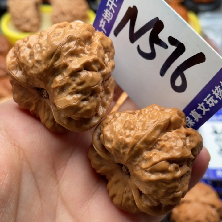 文玩核桃把件蛙蛙40尺