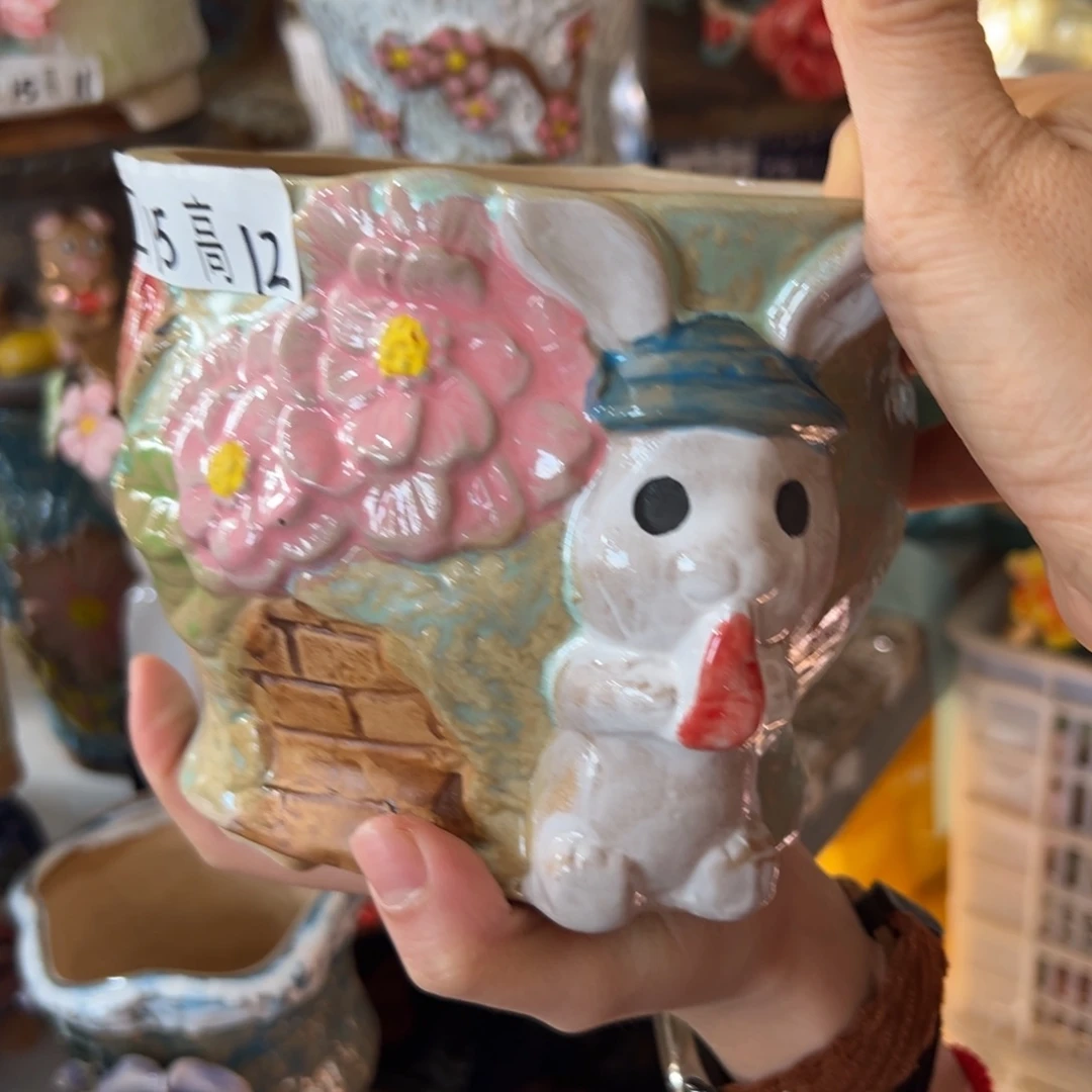 花盆，拍满20发货，退款拉黑