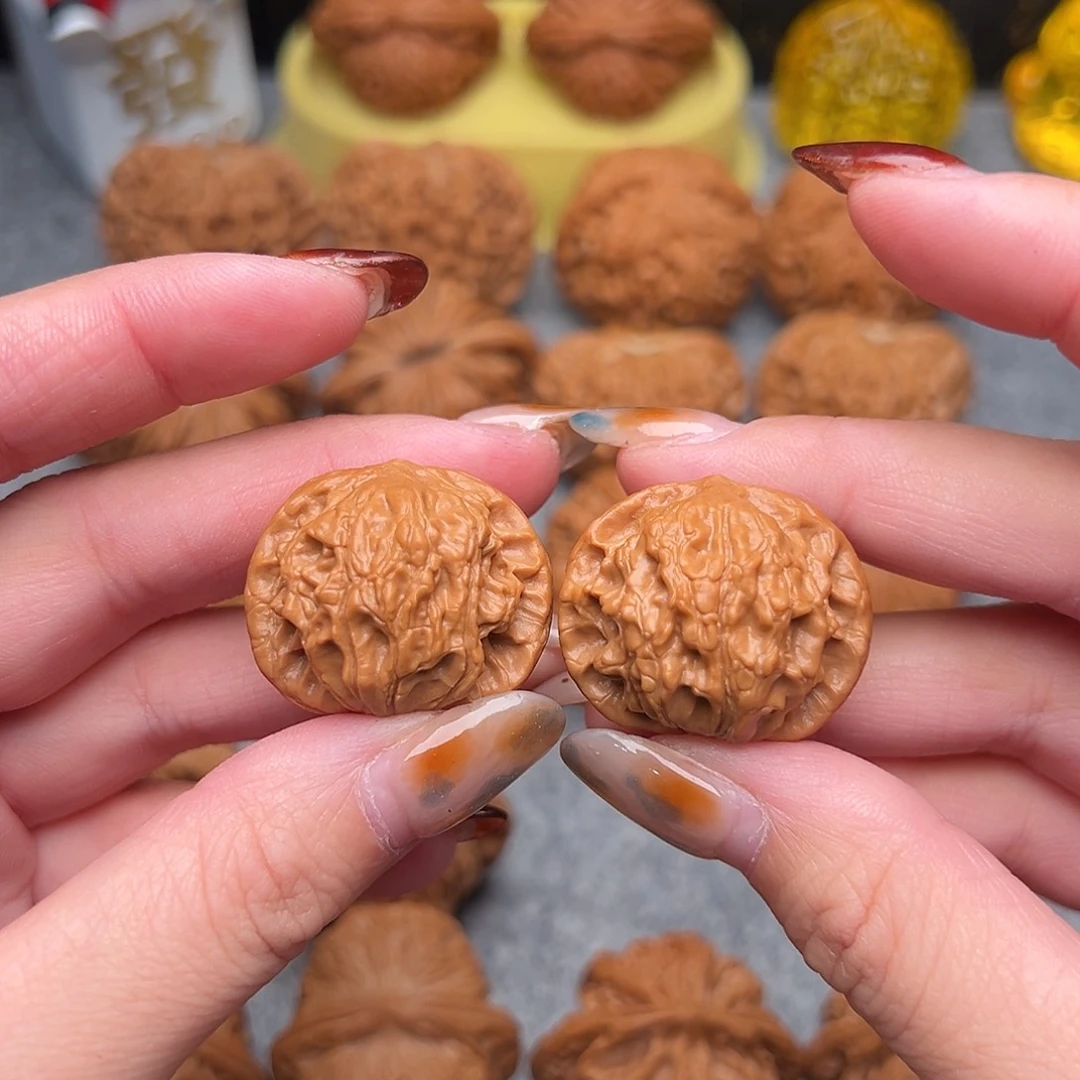 把件文玩核桃毕业精品精配野生小金豆子29全品手捻款