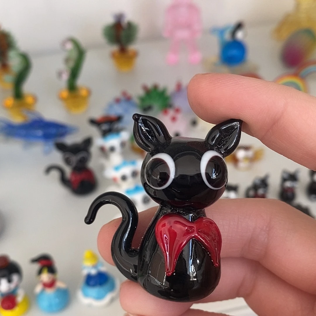 全品手工琉璃猫咪