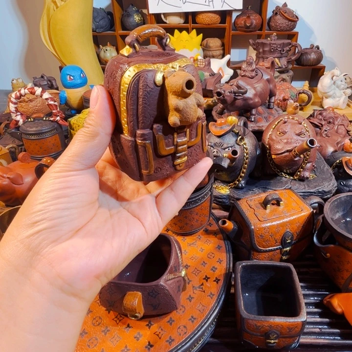 幽***致紫砂茶壶纯手工制作过程就是