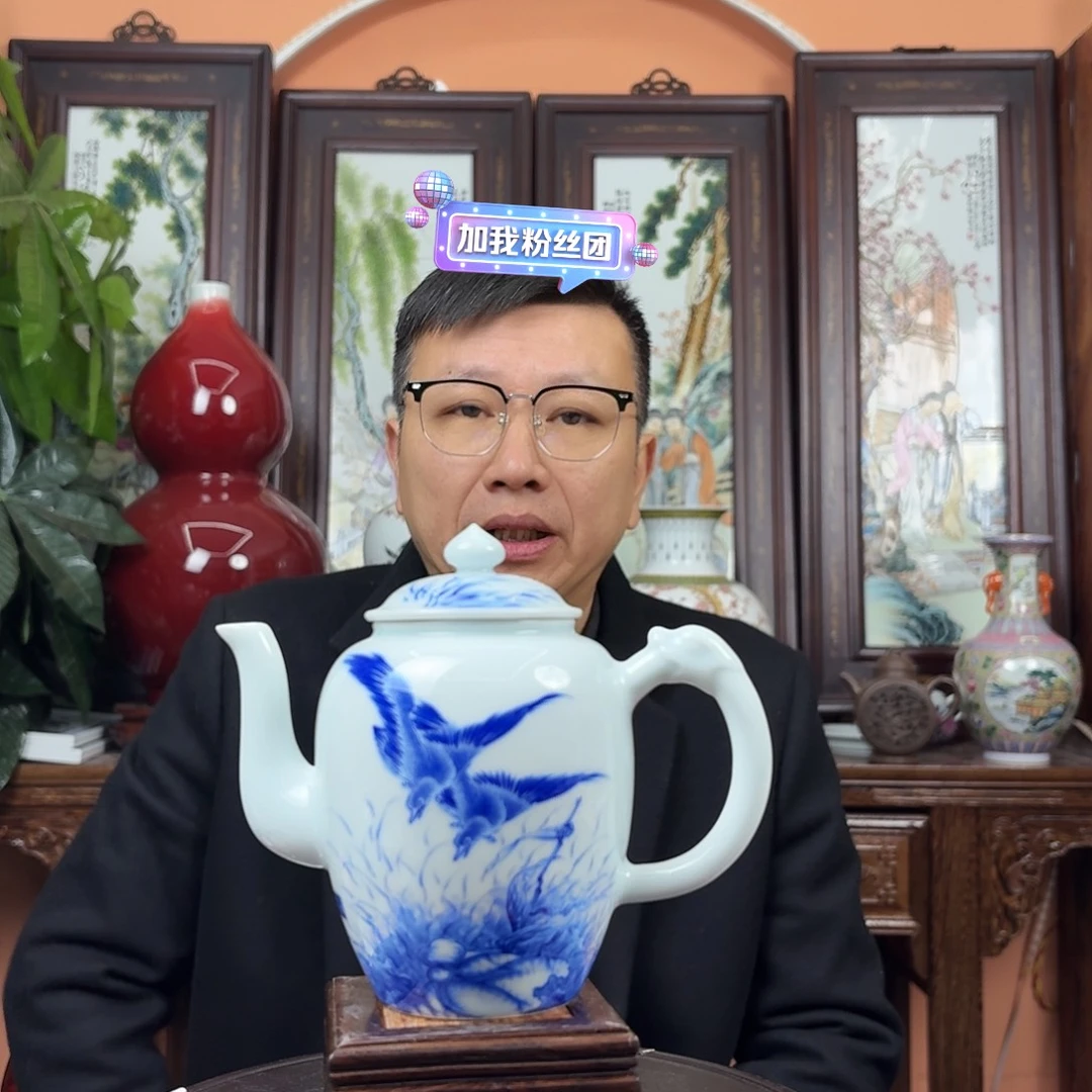 陶摆件景德镇陶瓷手工壶