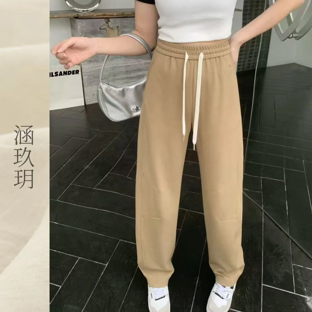涵玖玥【显瘦弯刀裤】设计款品质抽绳百搭休闲裤-店里款