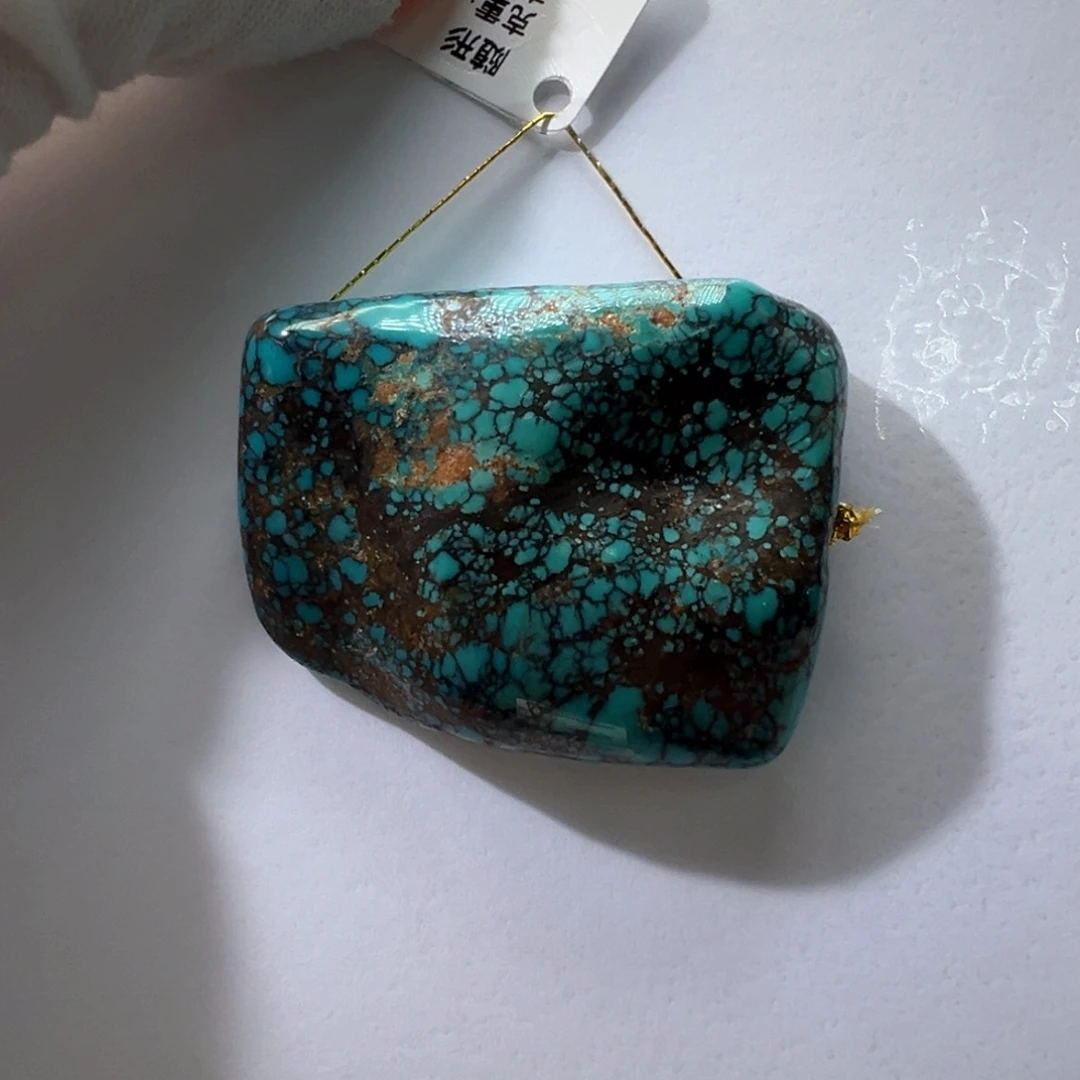 绿松石未镶嵌挂件