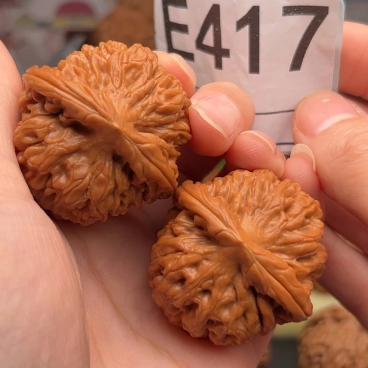 吊坠文玩核桃417莲花