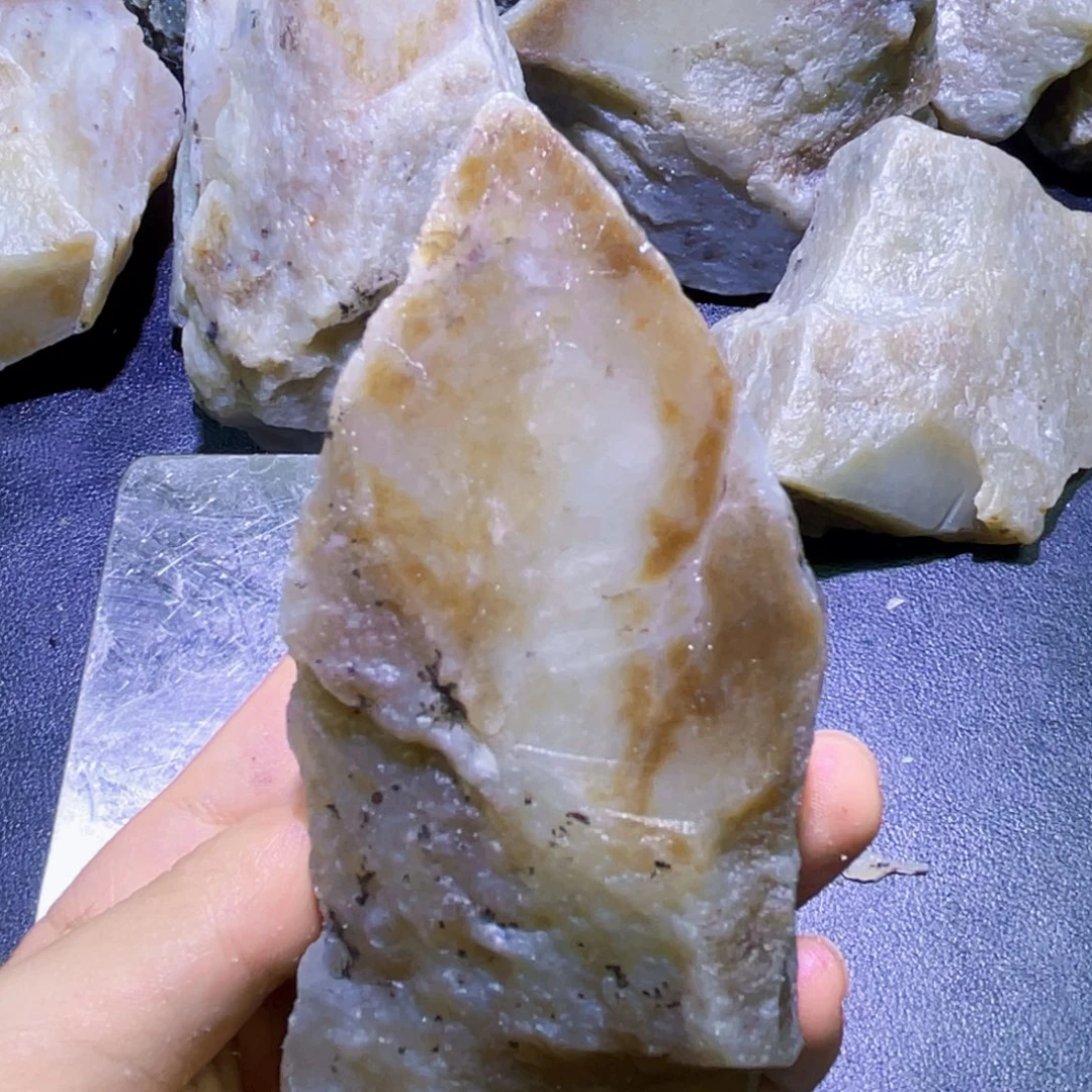 未镶嵌和田玉珠宝半成品