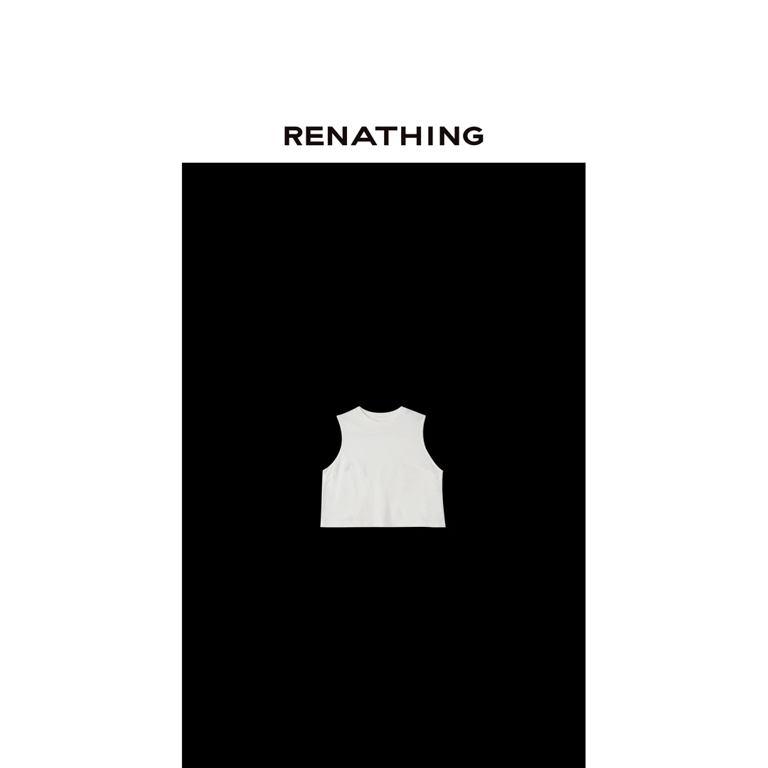 【RENATHING】短款基础休闲背心