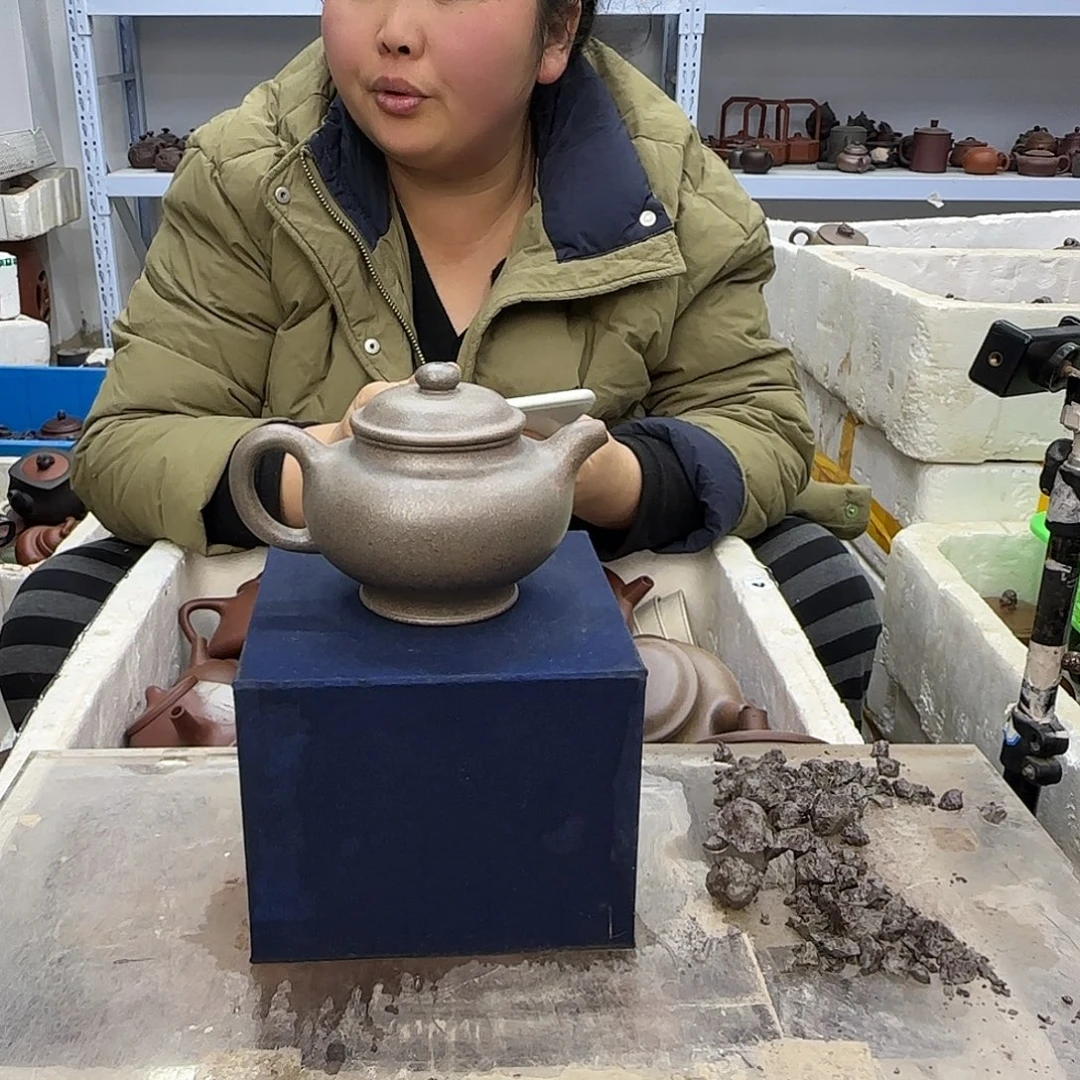紫砂茶壶宜兴紫砂壶瑕疵处理
