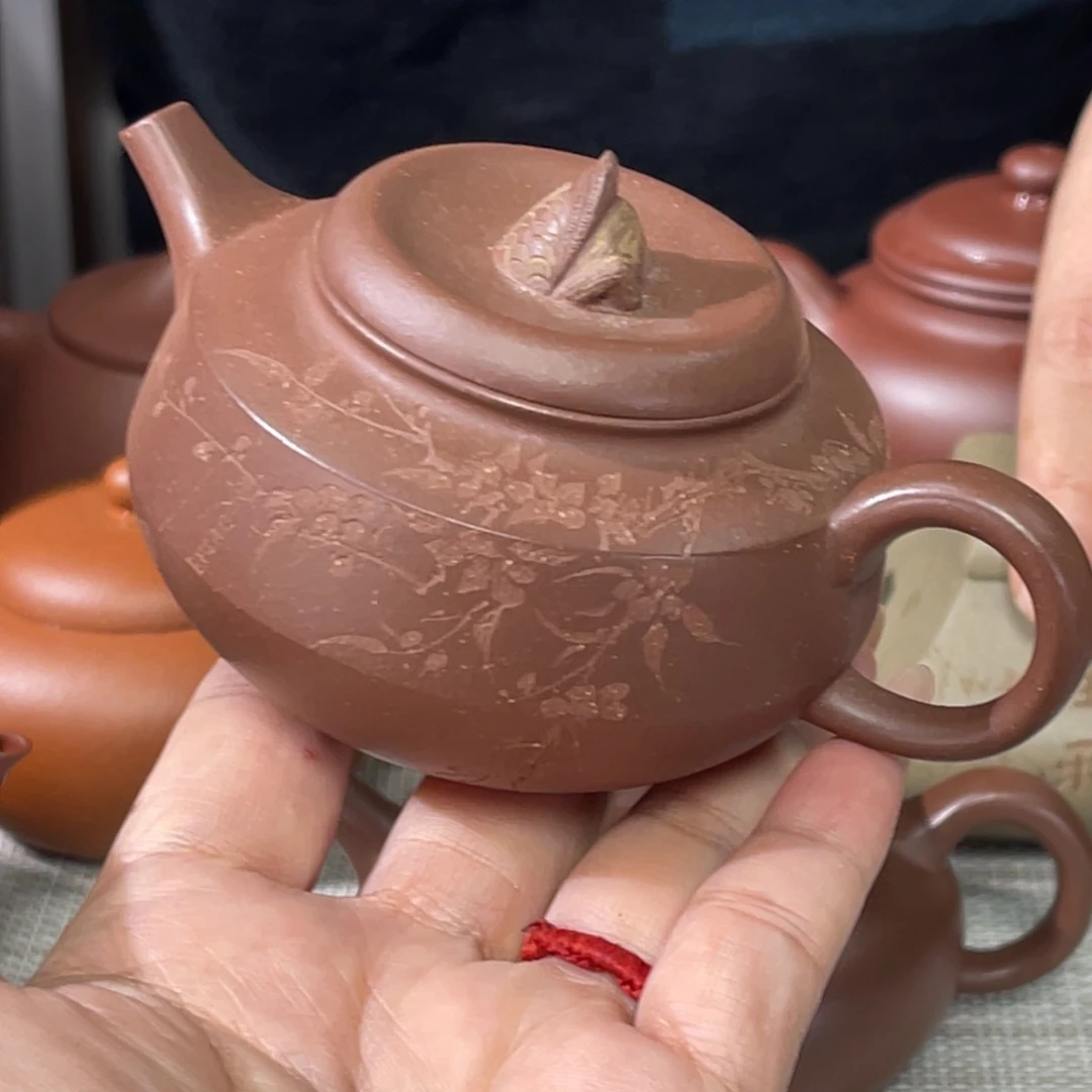 茶杯紫砂宜兴原矿紫砂精品手工