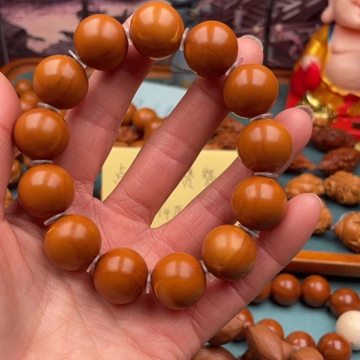 橄榄核手串铁核光珠