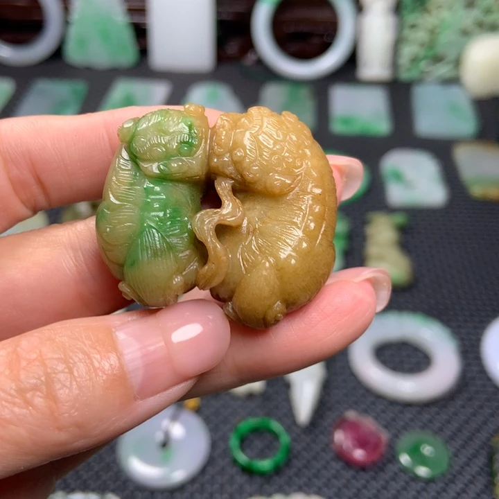 翡翠挂件未镶嵌用****5