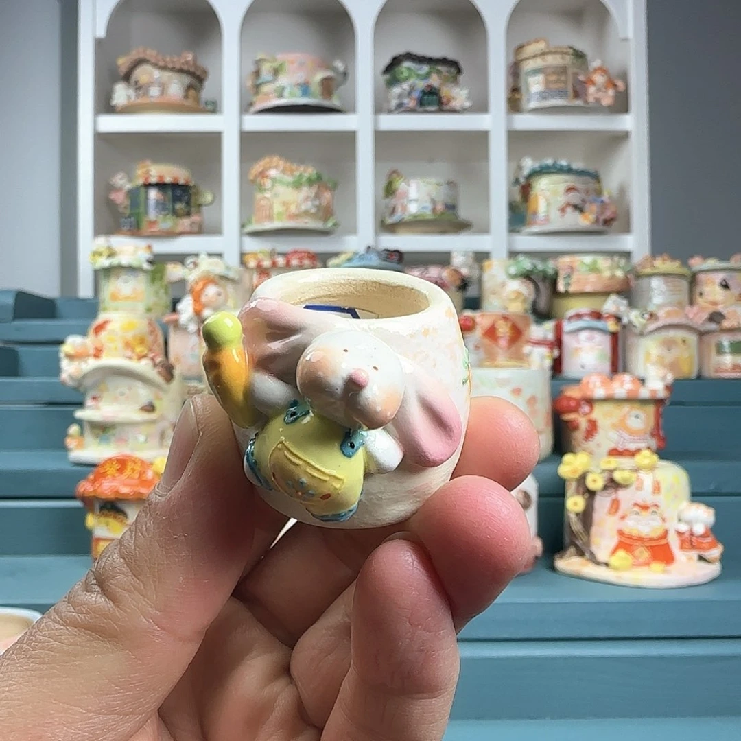 红陶豆*多肉花盆111