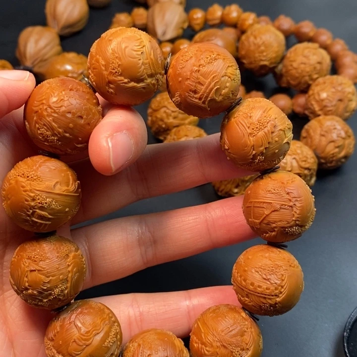 橄榄核手串/手链山**程风景手串