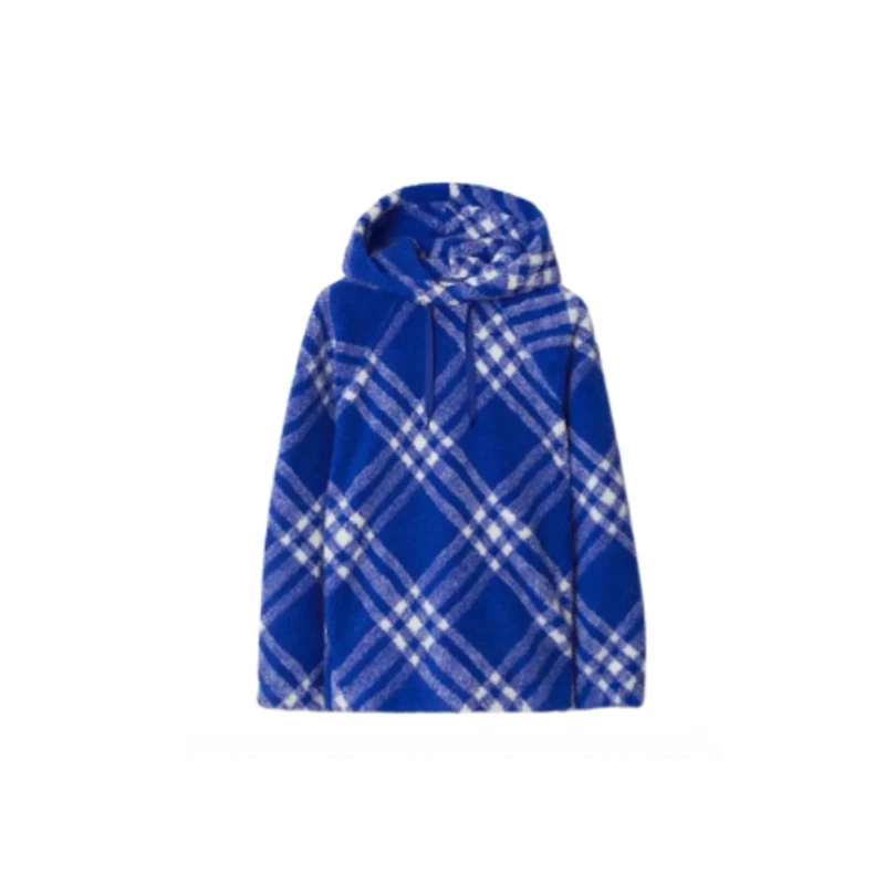 BURBERRY/博柏利男女同款骑士蓝卫衣新款