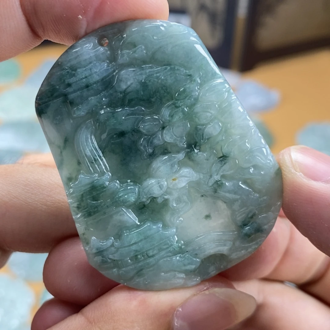 颈饰未镶嵌翡翠翡翠